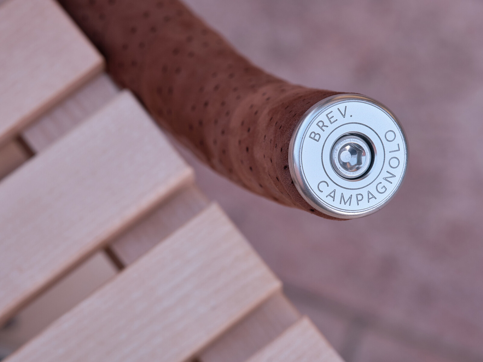 Campagnolo Brevetti Internazionali Logo Bar End Plug 23 Campagnolo Brevetti Internazionali Logo Bar End Plug - Image 21