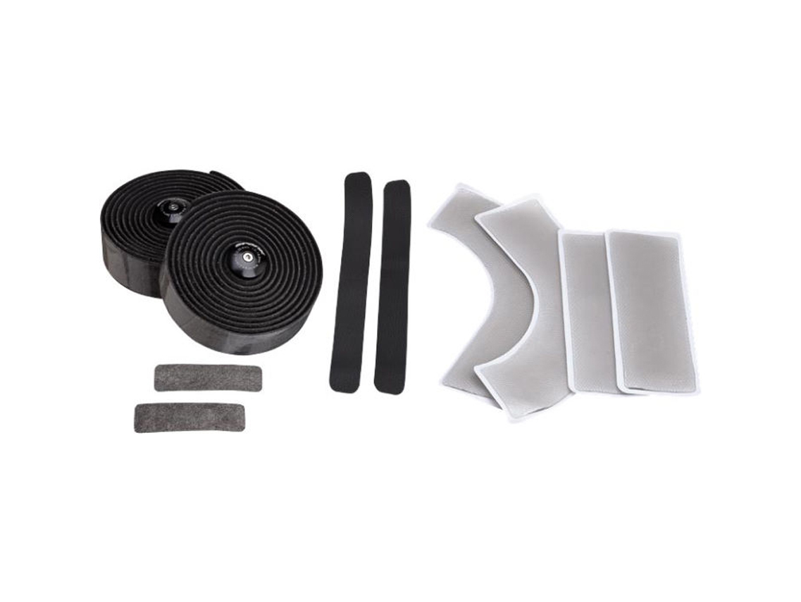 Spank Flare Bar Tape w/ Gel Pad and Plug Kit 3 Spank Flare Bar Tape w/ Gel Pad and Plug Kit