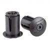 Jagwire Locking Bar End Plugs - Black -Deals Bar Tape & Grips Store 81425