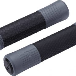 BBB Viper Kraton Rubber/Gel MTB Grips - Black/Grey