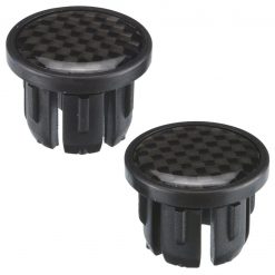 BBB BHT-92 Carbon Ribbon Push-In Bar Plugs - Black