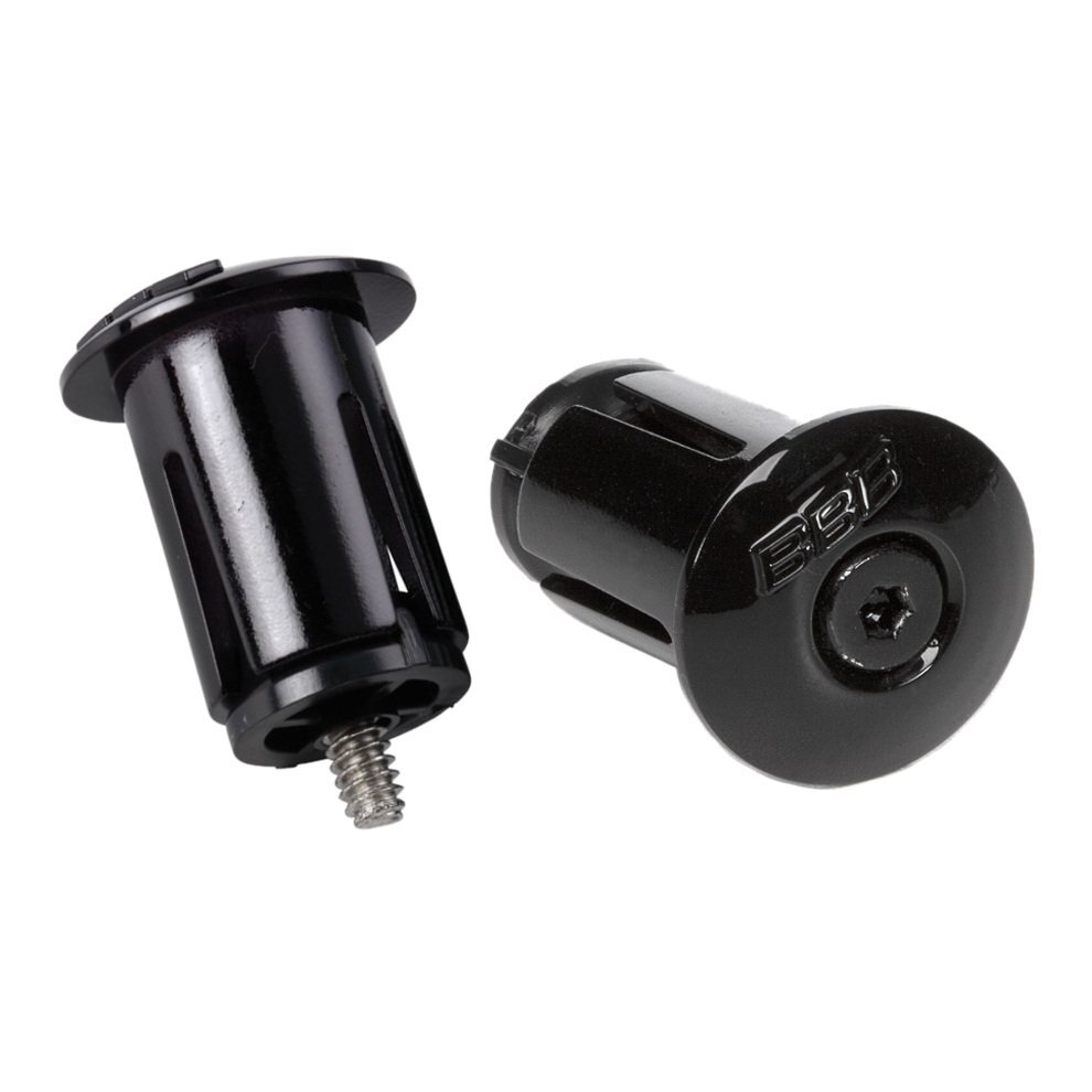 BBB BHT-96 ScrewOn Bar Plugs - Black 3 BBB BHT-96 ScrewOn Bar Plugs - Black