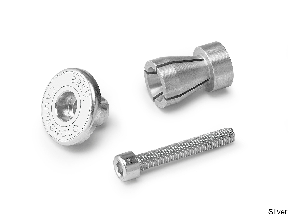 Campagnolo Brevetti Internazionali Logo Bar End Plug 10 Campagnolo Brevetti Internazionali Logo Bar End Plug - Image 8