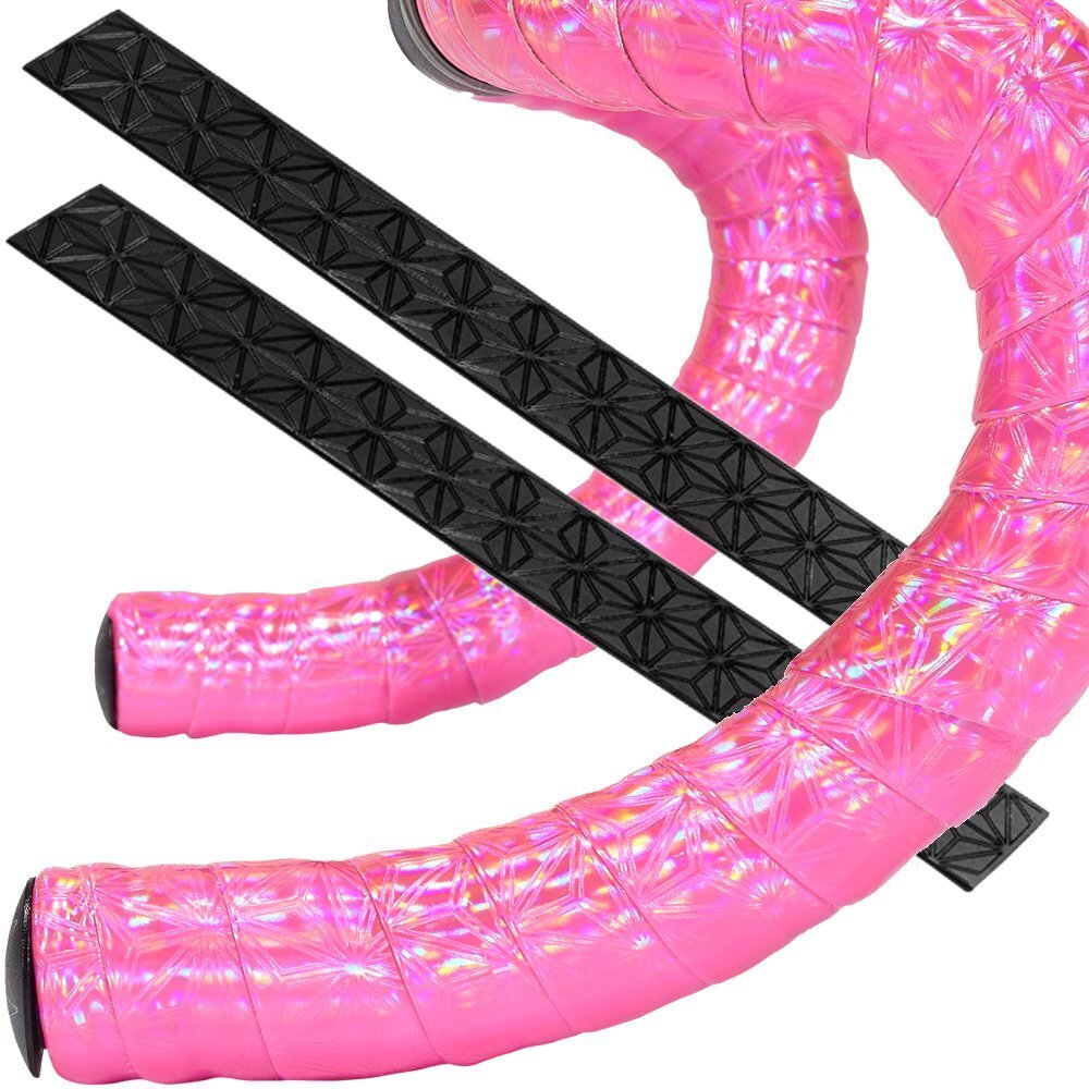 Supacaz Silicone Gel Bar Tape - Prizmatik Pink 5 Supacaz Silicone Gel Bar Tape - Prizmatik Pink - Image 3